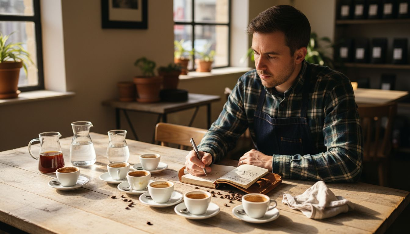Step-by-step coffee tasting guide for specialty coffee