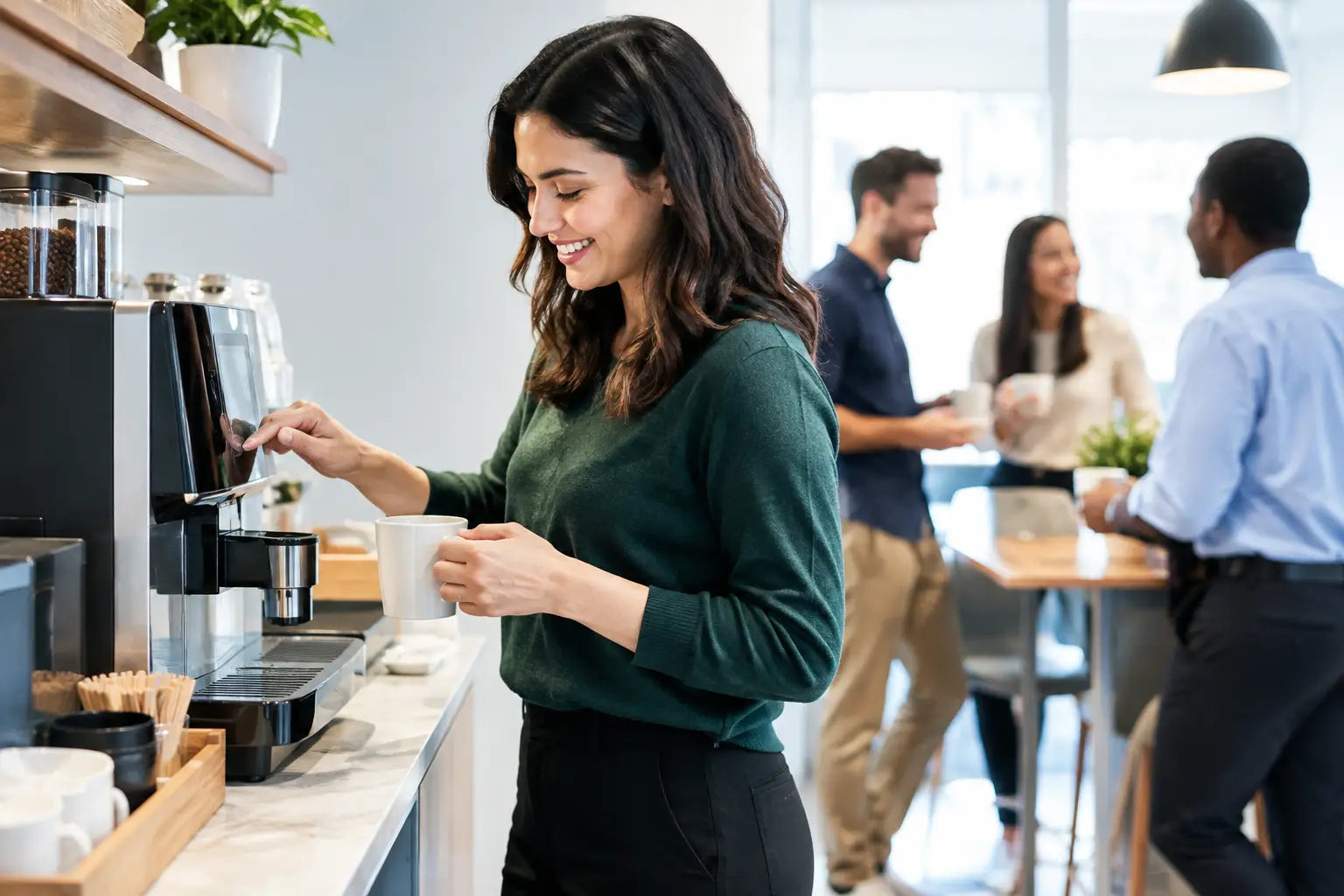 Office Coffee Makeover People Look Forward To