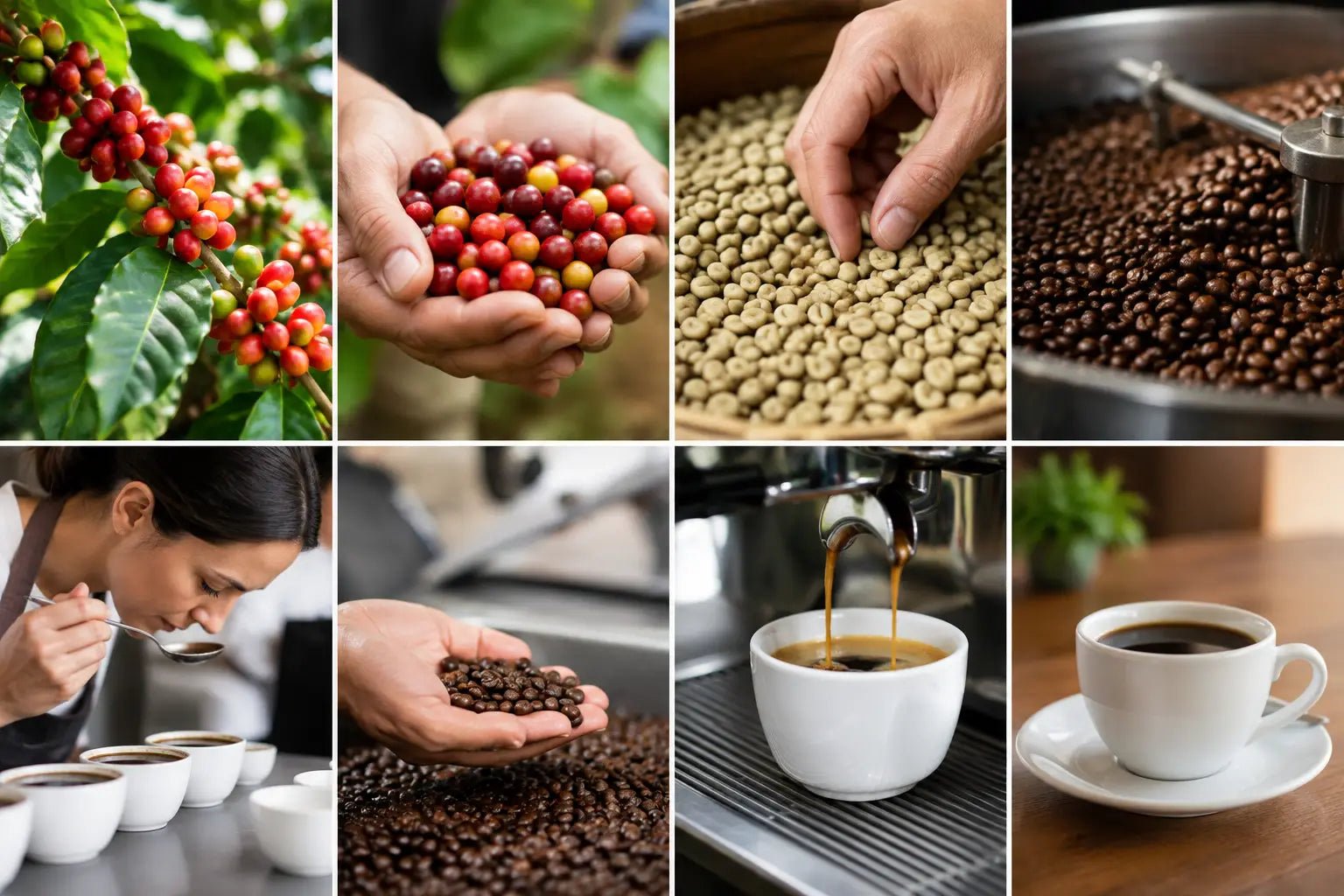 A Coffee Quality Control Example, From Bean to Cup