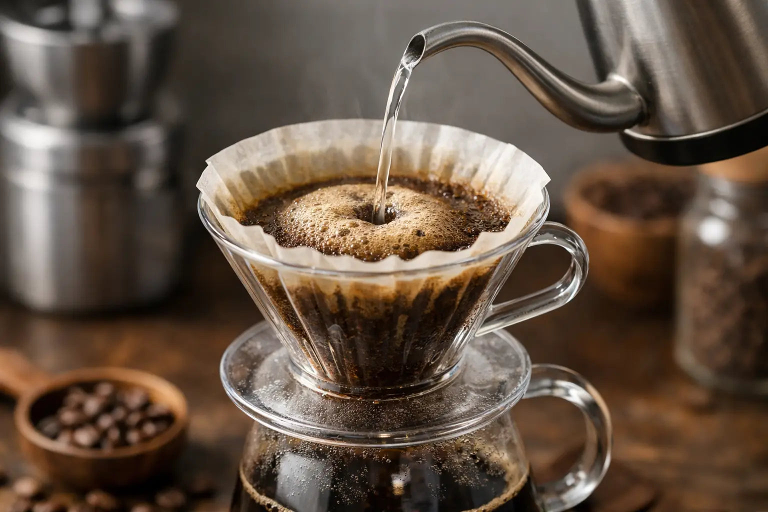 How to Bloom Pour Over Coffee for Better Flavor