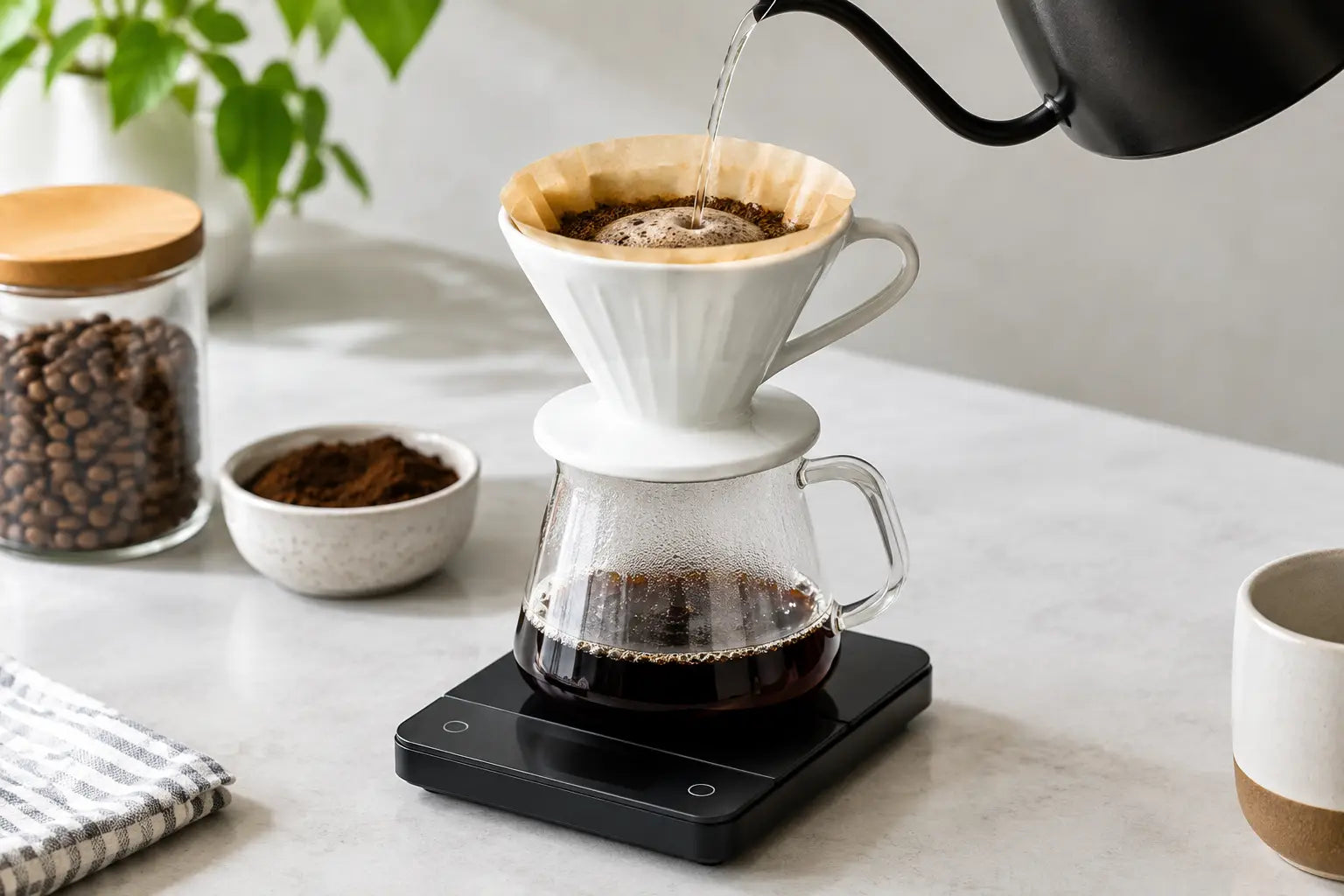 How to Use a Coffee Scale for Better Coffee