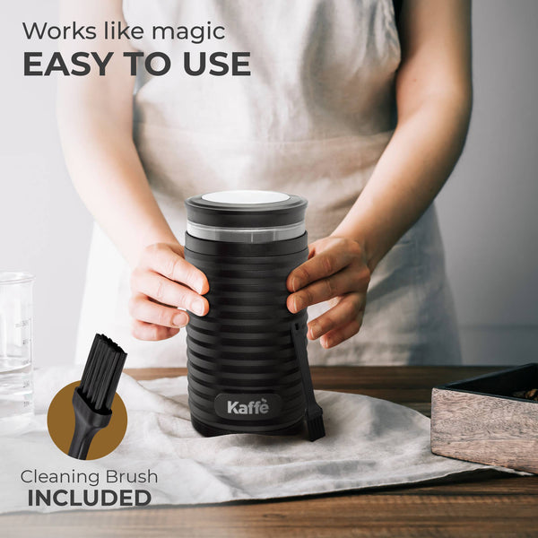 Kaffe Electric Coffee Grinder w/ Cleaning Brush - 3.5oz