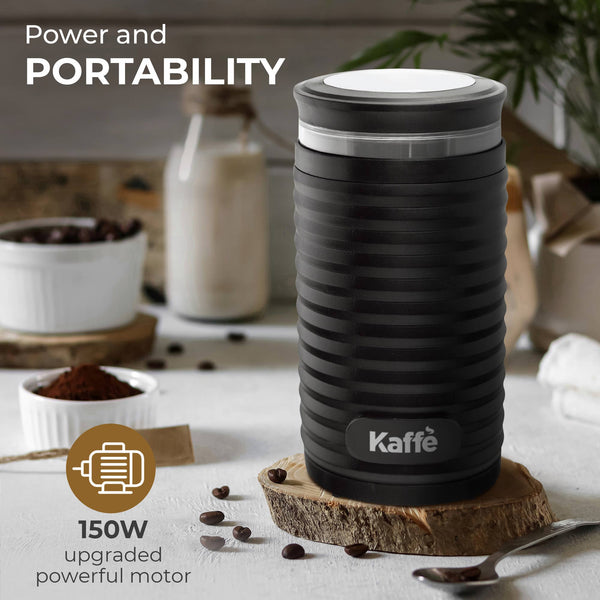 Kaffe Electric Coffee Grinder w/ Cleaning Brush - 3.5oz