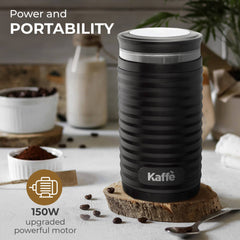 Kaffe Electric Coffee Grinder w/ Cleaning Brush - 3.5oz
