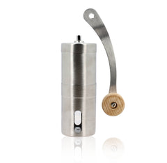 Isaak stainless steel crank coffee grinder