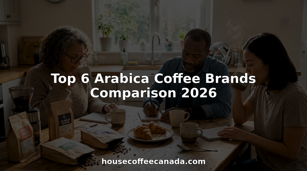 Top 6 Arabica Coffee Brands Comparison 2026