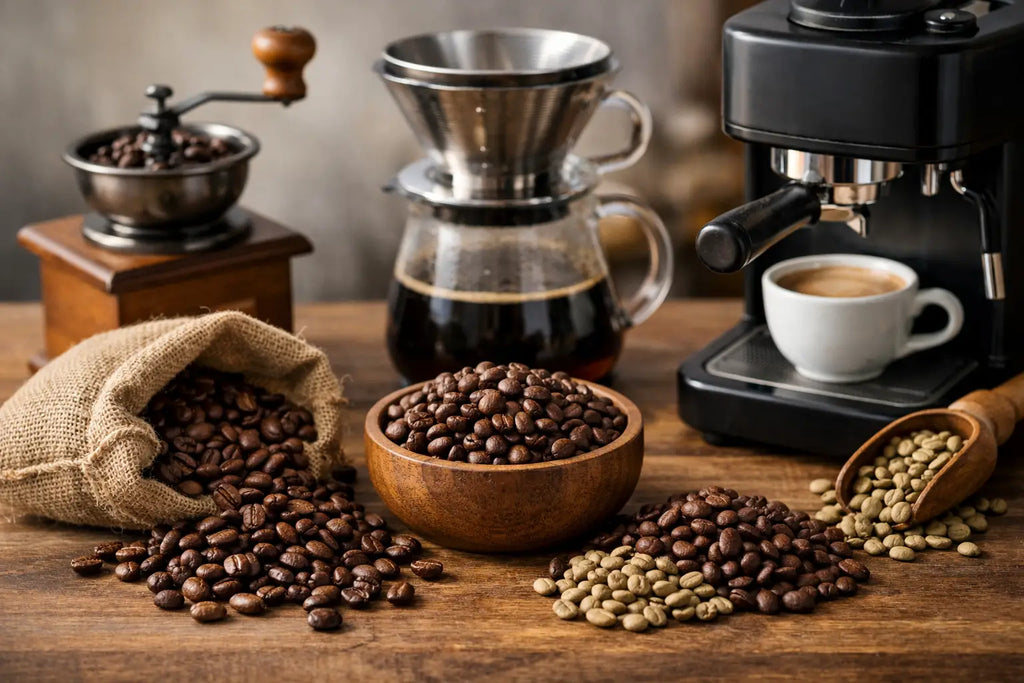 Les meilleurs grains de café pour les débutants