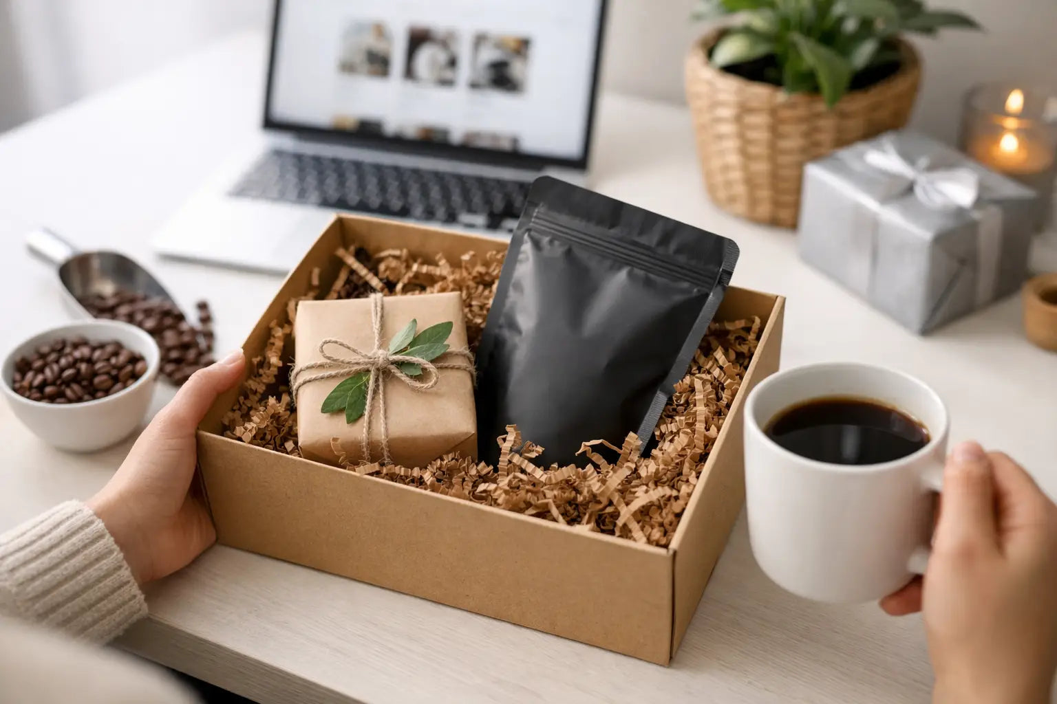How to Gift Coffee Online With Real Care