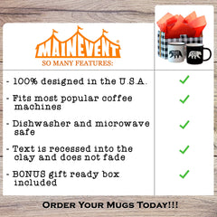 Mama Bear / Papa Bear Mug - Gift Set Of 2