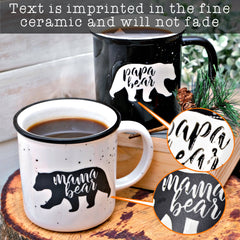 Mama Bear / Papa Bear Mug - Gift Set Of 2
