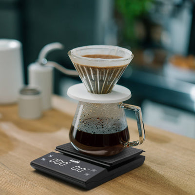 Balance alimentaire numérique en acier inoxydable Kaffe avec fonction tare