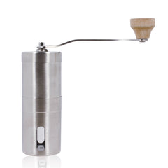 Isaak stainless steel crank coffee grinder