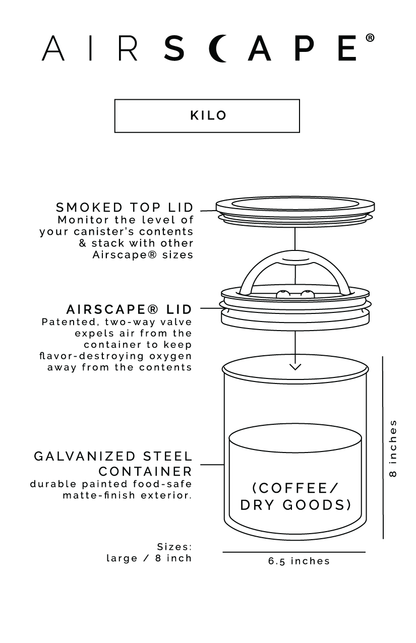 Airscape Kilo Canister