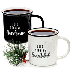Good Morning Beautiful / Good Morning Handsome Mug Set Of 2