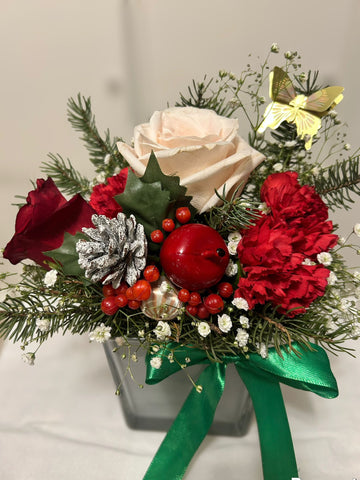 Coffee and blooms. Option 2