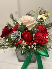 Coffee and blooms. Option 2